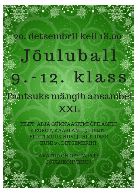 Jõuluball