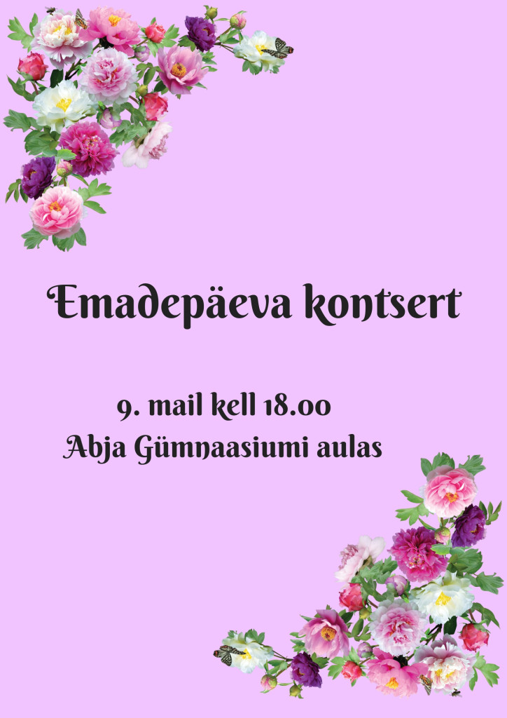 EMADEPÄEVA KONTSERT